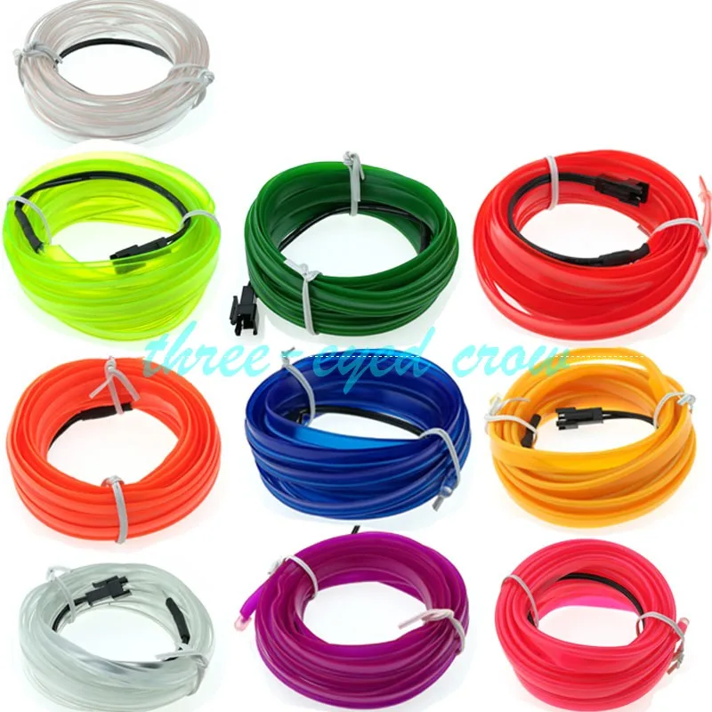 3 м 9 футов 8 мм неоновая световая декоративная лампа для автомобиля Неоновая