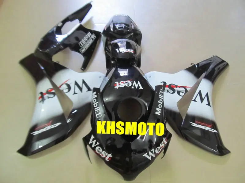 Комплект обтекателей под давлением для CBR1000RR 08 09 10 11 CBR1000 2008 2011 белый и черный