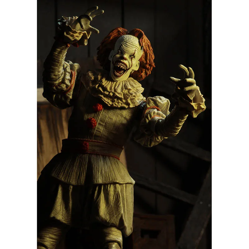 Экшн фигурка IT Ultimate Well House Pennywise Version масштаб 1/8 разрисованная из фильма 2017 ПВХ
