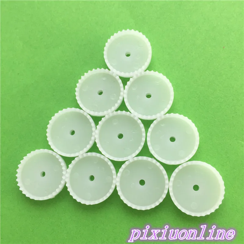 10 шт. K073Y C322A мини пластиковая Корона шестеренка модель DIY игрушки Робот Запчасти