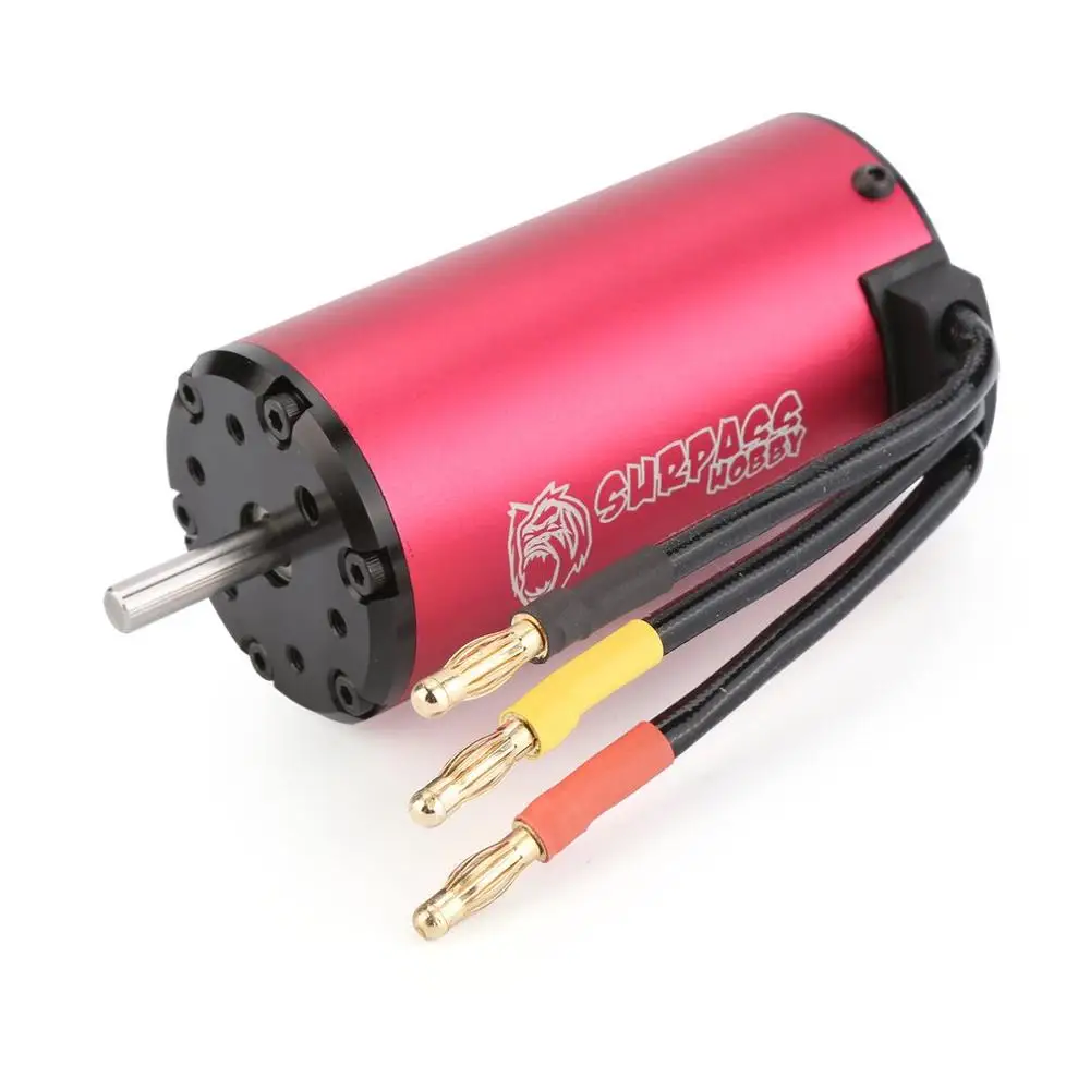 SURPASSHOBBY KK 4076 2200KV бесщеточный двигатель 2S 3S 4S для 1:8 RC Дрифт гоночный автомобиль водонепроницаемый Бессенсорный грузовик