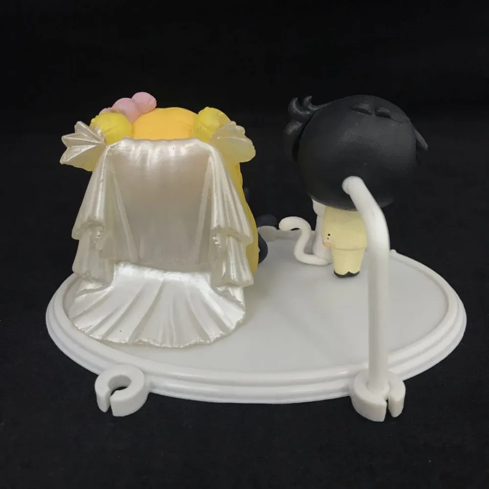 Wedding dress Sailor Moon Figures Tsukino Usagi Anime PVC Model Dolls Toys Creative Collection Gift with boxed | Игрушки и хобби