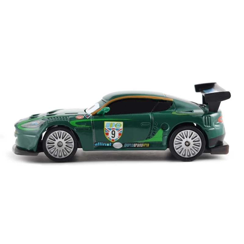 Машинки disney Pixar Тачки 2 3 гонщик король Чико Хикс Dinoco молния McQueen Металлический Игрушечный Автомобиль для детей подарок 1:55 бренд