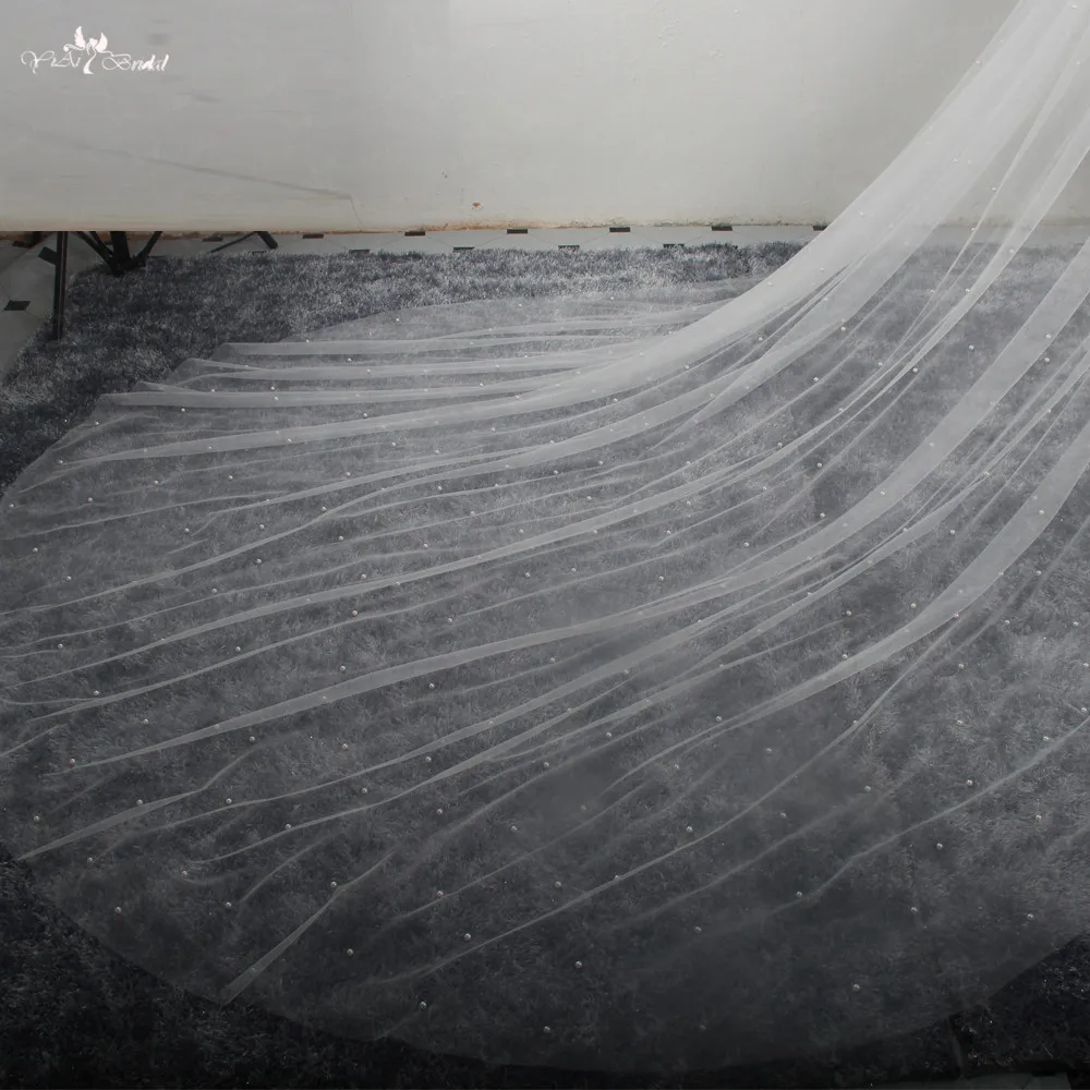 Фата свадебная двухслойная цвет слоновой кости 3 метра|Свадебные вуали| |