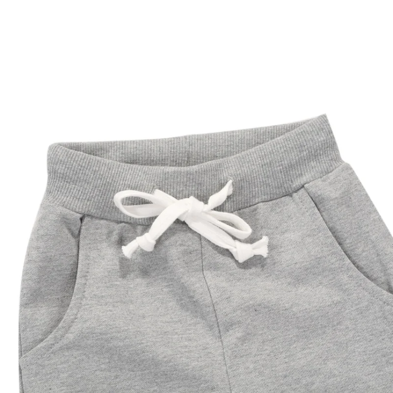 Осенне зимние повседневные штаны в Корейском стиле для маленьких мальчиков