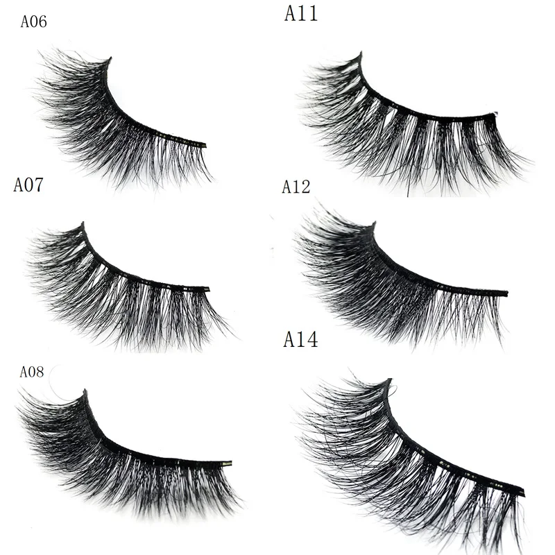 Объемные длинные толстые драматические Накладные ресницы ручной работы для