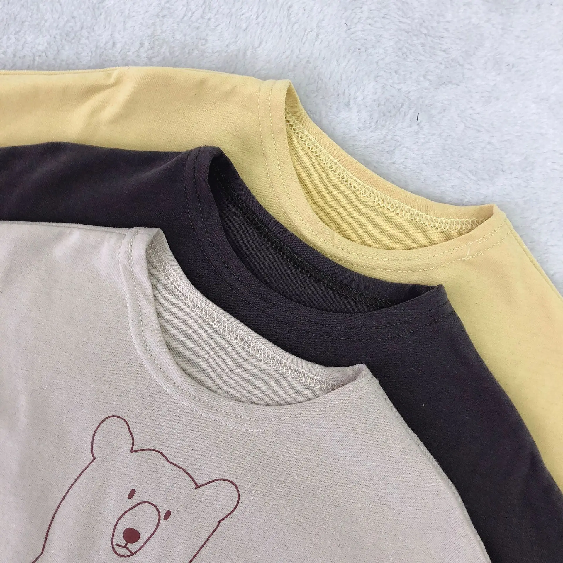 Новинка детская одежда хлопковая футболка с длинными рукавами для детей и