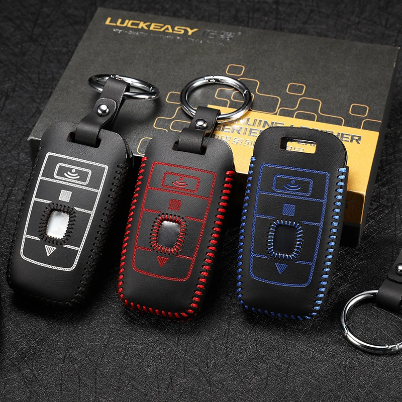 

luckekey case for Rolls-Royce Phantom 2018 Black Badge Edition 2017 6.6t leather car key cover top layer leather key2y