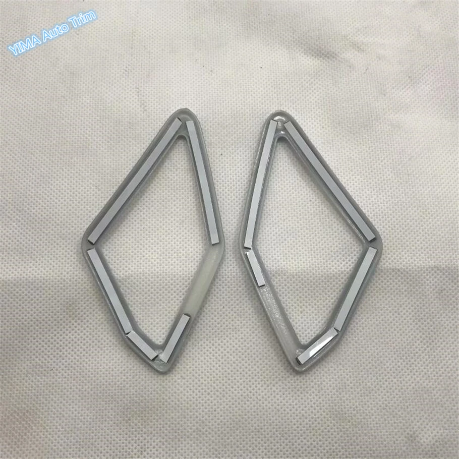 Lapetus Auto Styling Pillar A Stereo Speaker Audio Cover Trim Fit For Volkswagen T-Roc T Roc / Matte Carbon Fiber ABS