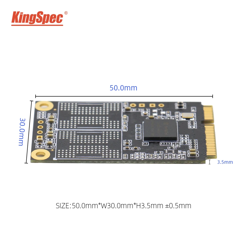 KingSpec mSATA SSD 64GB 128GB 256GB 512GB 1TB 2TB SSD Hard Disk Drive for Ultrabooks Desktop Laptop