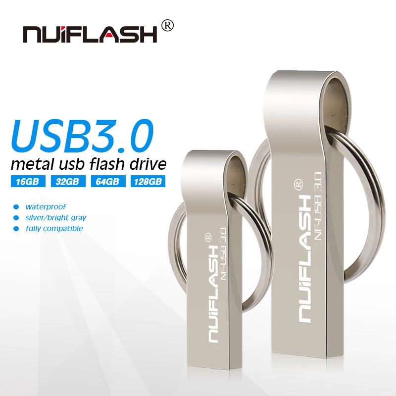USB3.0 металлическая Флешка 64 Гб карта памяти 32 Гб usb флеш-накопитель 128 Гб 64 Гб 16 Гб супер мини usb флешка 3,0