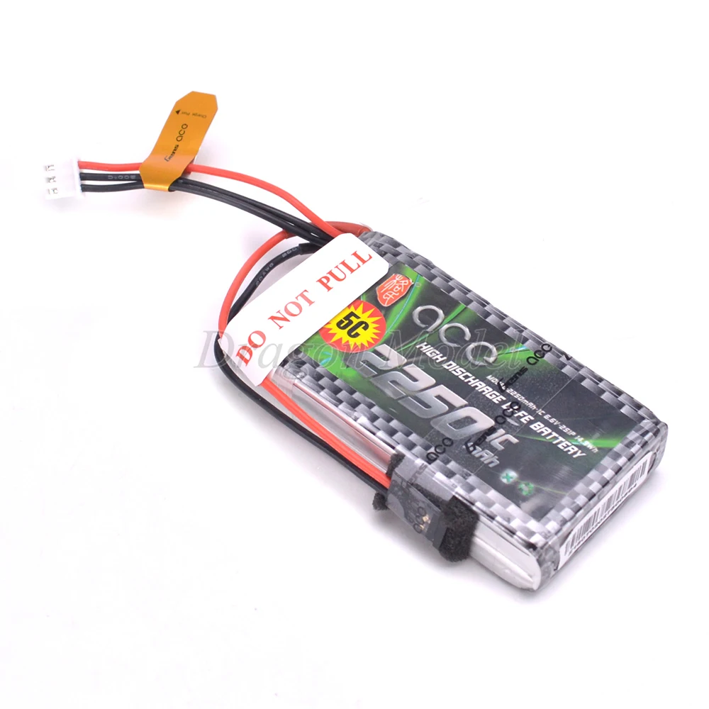 Gens ace 2250 mAh 6,6 V 2S1P аккумулятор с BBL1 3 P вилкой для 14SG 4PLS T8J пульт дистанционного управления