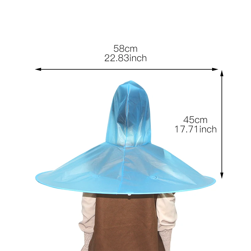 Yesello Chic Foldbale Зонт шляпа дождевик шапки для рыбалки Пешие прогулки головной Зонт Спорт на открытом воздухе дождевик
