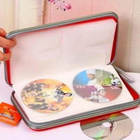 a ausuky storage cd bag portable 80 disc capacity dvd cd case for car media storage cd bag 25