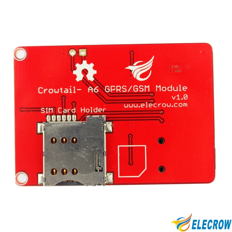 Модуль elerow A6 GPRS GSM для Arduino электроника интегральная схема четырехдиапазонный M2M