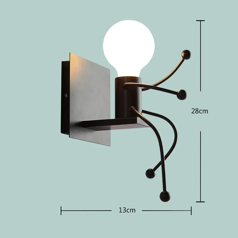 Eusolis Nordic Woonkamer Wandlamp Studie Hoofdeinde Wandlampen Stairs Led Light Living Room Decoration Lamp | Освещение