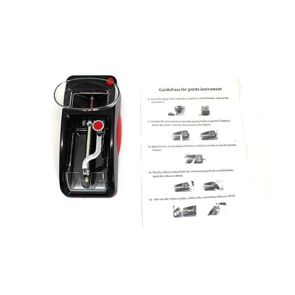 Профессиональный 1 шт. Электрический легко Автоматическая сигарета прокатки