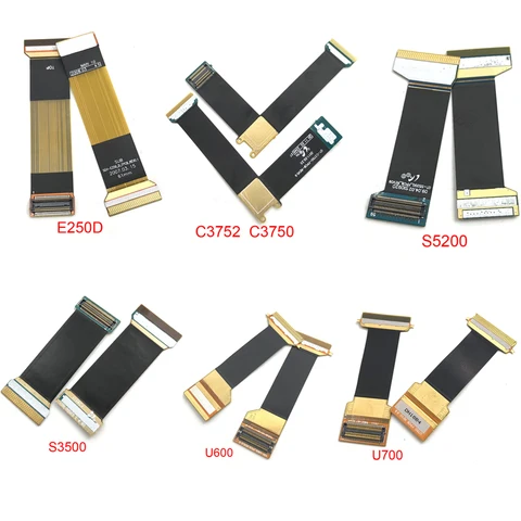 Основный гибкий кабель для Samsung B5702 C3752 C3750 D880 E250D F299 S569 S3500 S5200 U600 U700 Подключение материнской платы к ленту ЖК-экрана