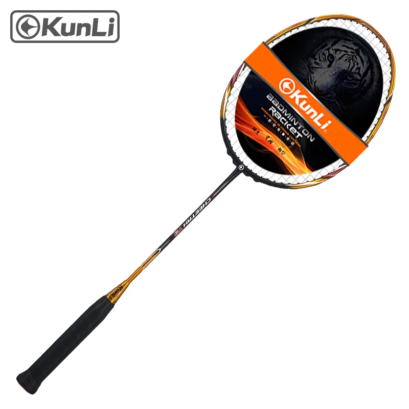 Оригинальная официальная ракетка для бадминтона KUNLI 4u 82g cheetah T10 полностью
