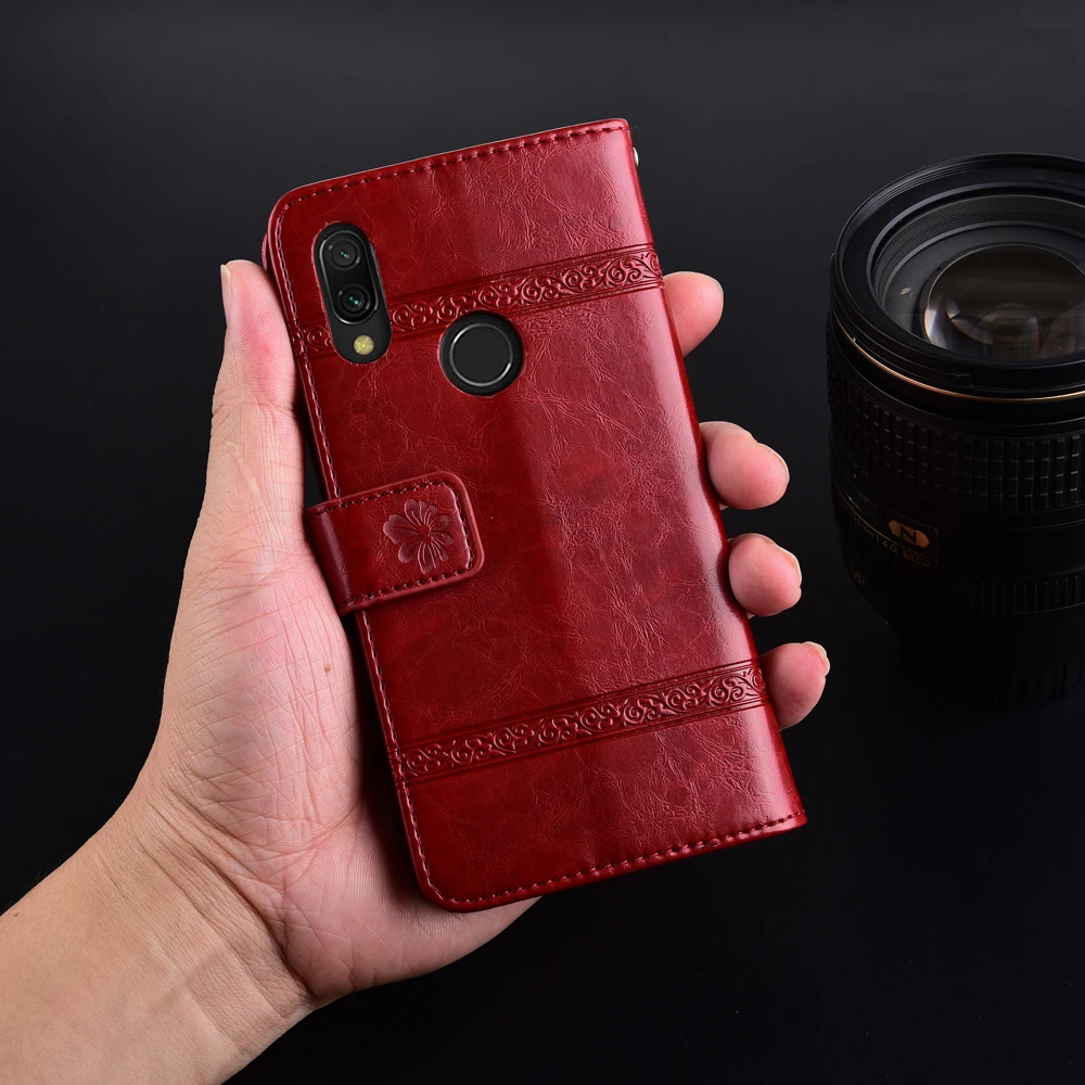 Чехол-книжка для Redmi 8 8A K20 7 7A Go 6 6A 5 Plus 5A 4A 4X 3S 3 Pro 4 кожаный с цветочным рисунком |