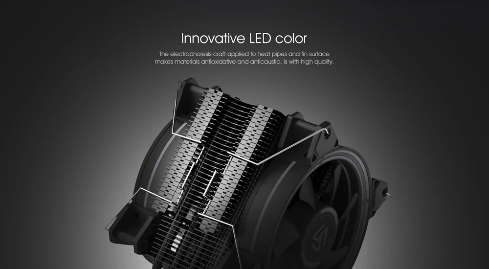 ALSEYE H120D кулер для процессора RGB вентилятор 120 мм ШИМ 4 Pin 6 тепловые трубки кулера для LGA 775 115x1366 2011 AM2+ AM3+ AM4