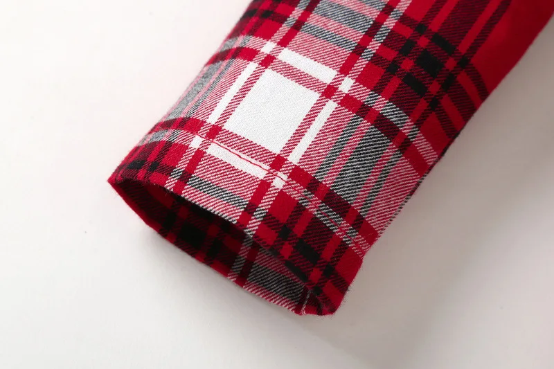 2019 весенне-осеннее детское платье для девочек клетчатое принцессы в английском