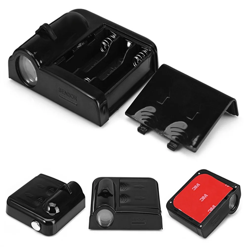 

Haoyuehao 2pcs Wireless Car Door Welcome light LED Laser Projector Logo Ghost Shadow Light universal courtesy lamp