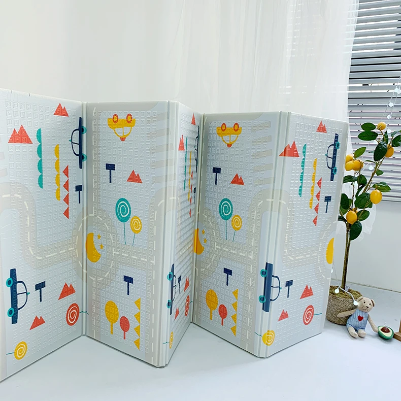 Детский Блестящий складной игровой коврик 180X200 см/71X79IN, Детский ковер, 1 см, толстый детский игровой коврик, домашние мягкие коврики
