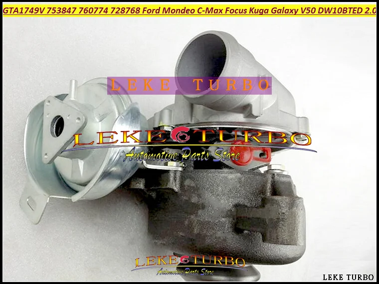 Turbo 760774 760774-0003 753847 753847-5002S для Ford Mondeo C-Max Kuga Galaxy Volvo C30 S40 V50 DW10BTED 2.0L TDCI 2 0 T | Автомобили