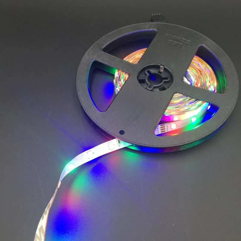 300 дистанционно не водонепроницаемый светодиодный полосы 5M RGB 3528 rgb + 24 ключ ИК|5m