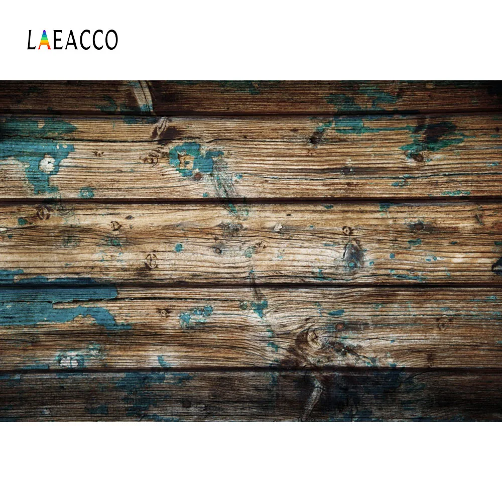 

Laeacco Grunge Wooden Boards Planks Floor Portrait Photography Backgrounds Custom Camera Photographic Backdrops For Photo Studio