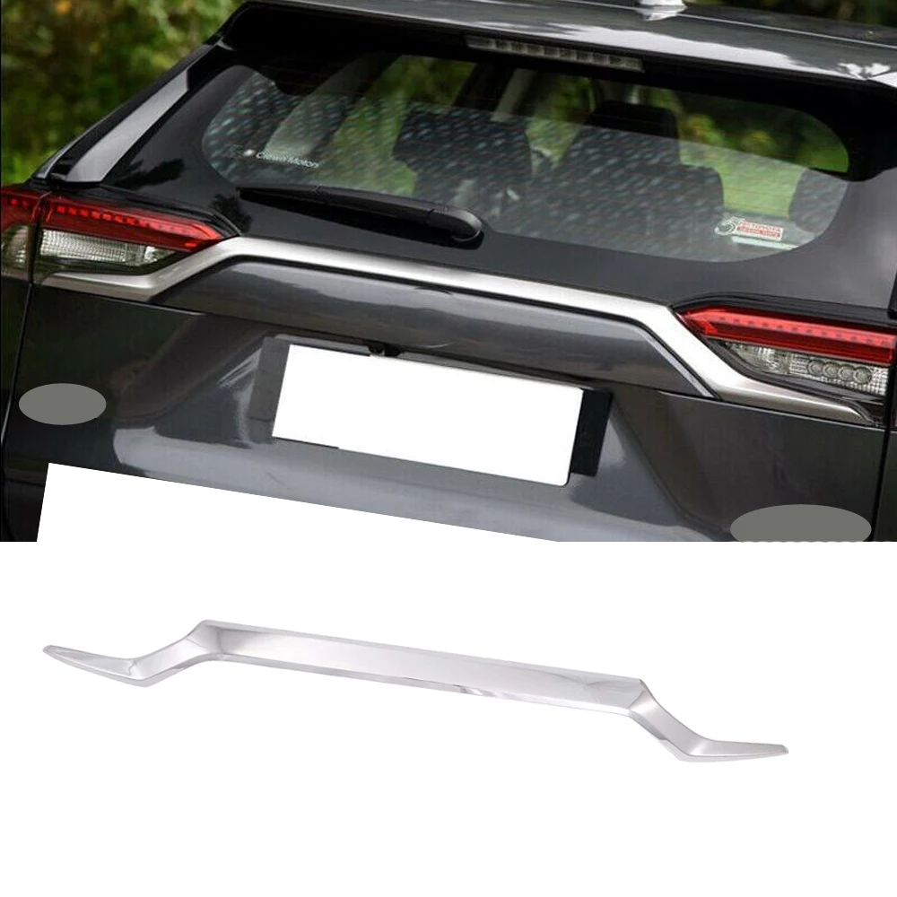 Для Toyota RAV4 2019 2020 ABS Задняя Крышка багажника верхняя крышка формовочная отделка