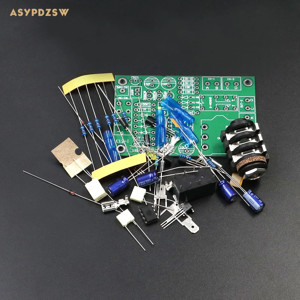 E12-I усилитель мощности для наушников DIY Kit с защитой цепи поддержки 2,3, 4 канала