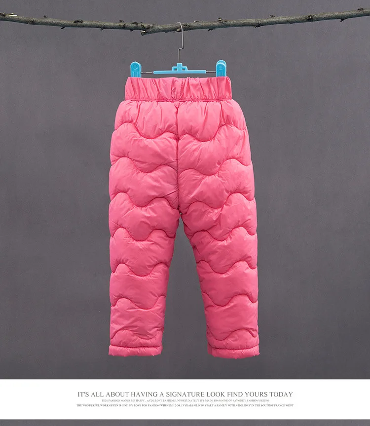 Лидер продаж! детские брюки для детей от 2 до 7 лет модные зимние утепленные