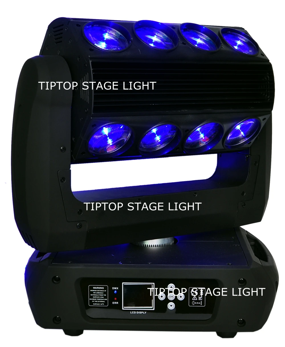 Светодиодный прожектор TIPTOP с движущейся головкой 16x25 Вт 4 в 1|led moving|rgbw 4in1head spider |