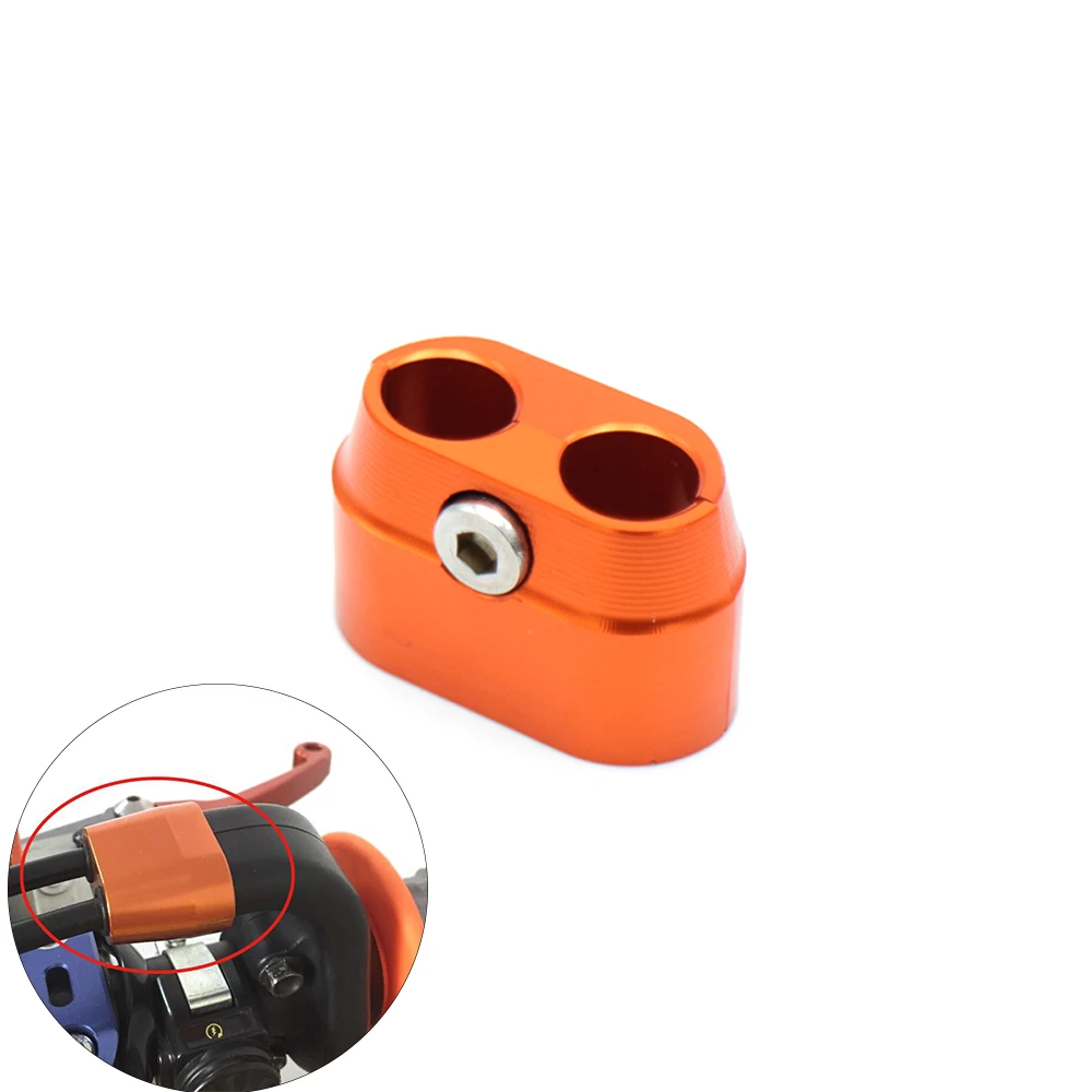 

1pc CNC Throttle Cable Cover Guard Protection Protector for 4 stroke 250 350 450 625 600 400 SX XC XC-W EXC Orange Colors