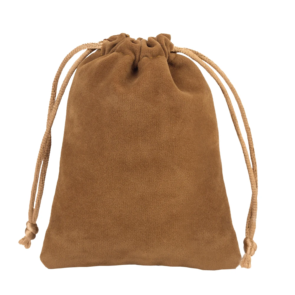 Бархатные Мешочки для ювелирных изделий 9 х12 см на шнурке