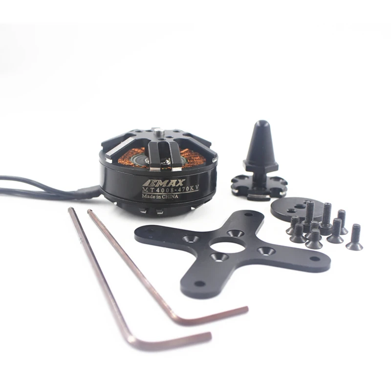 Emax 380KV 470KV 600KV FPV Бесщеточный двигатель MT4008 для многовинтового дрона самолета