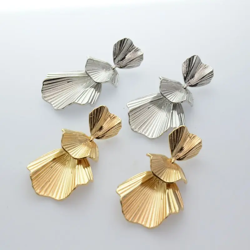 2019 винтажные Модные женские массивные ювелирные изделия золотого и серебряного