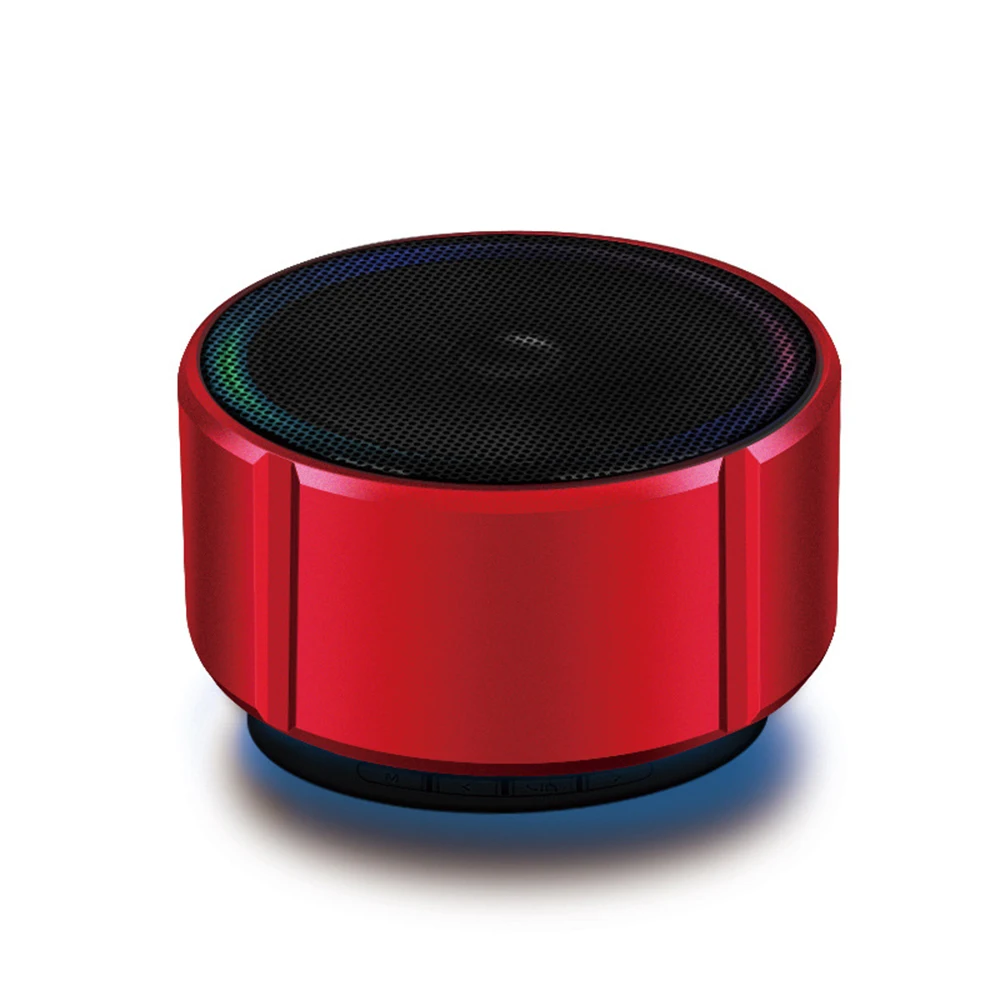 Металлический Мини Bluetooth динамик супер бас 3D стерео громкий Портативная карта