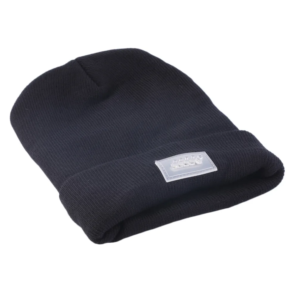 5 светодиодный светильник, шапка, теплые зимние шапочки Gorro, для рыбалки, рыбалки, кемпинга, черные шапки, вязаная шерстяная шапка, мода
