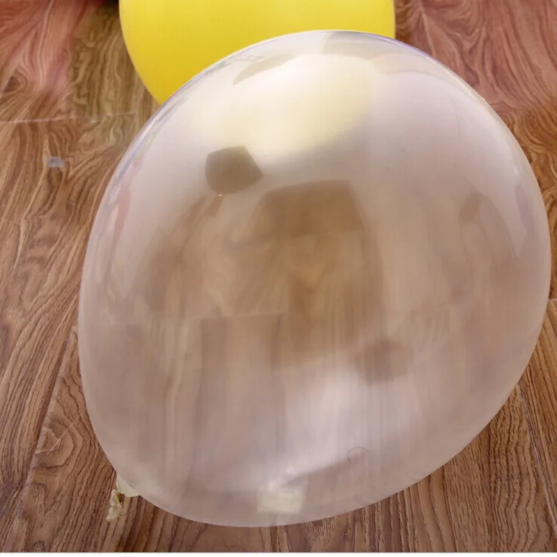 (50 шт./лот) 2 8 граммов прозрачного воздушного шара 12-дюймовый латексный шар