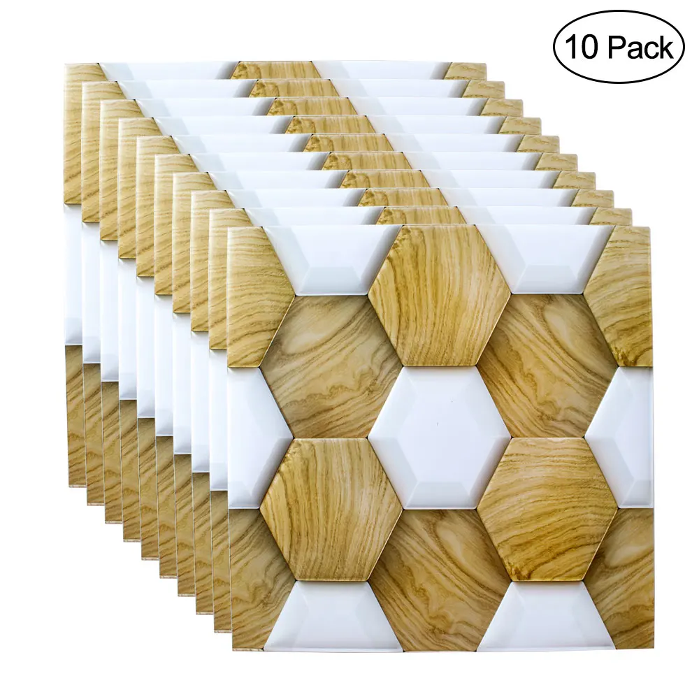 1/10 шт DIY самоклеющиеся 3D наклейки на стену Декор для спальни 30x30 см ПВХ кирпич