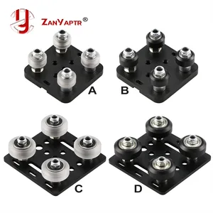 Специальная скользящая пластина Openbuilds для алюминиевых профилей, V-образный слот, комплекты алюминиевых пластин Openbuilds V Gantry flat, деталь для 3D-принтера