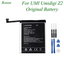 Roson for UMI Umidigi Z2 Battery 3850mAh 100% New Replacement Parts Phone Accessory Accumulators With Tools