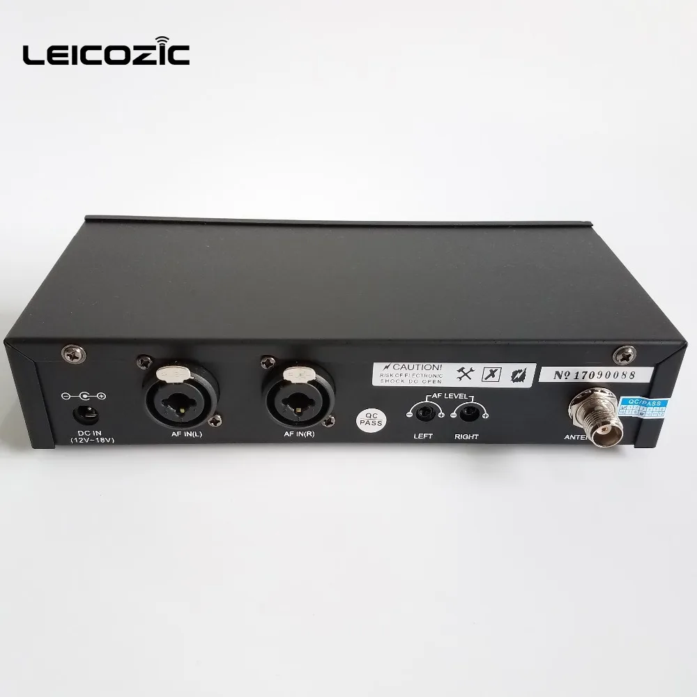 Профессиональный IEM System s 4 Приемник Leicozic беспроводной монитор в ушах система для