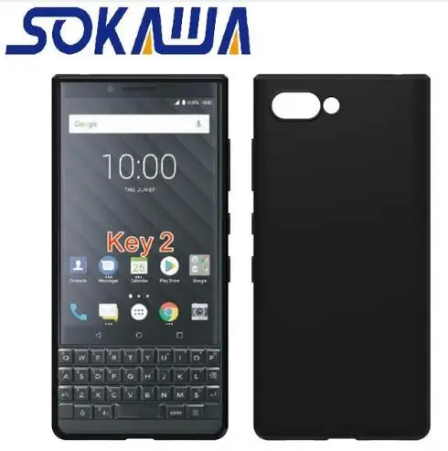Для Blackberry Key2 Key 2 силиконовый чехол матовый Мягкий ТПУ гелевый защитный для