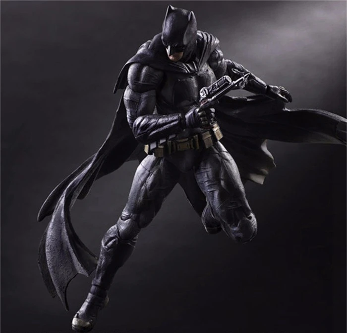 Play Arts Kai Batman Action FiguresDawn of Justice ПВХ игрушки 27 см аниме фильм модель усиленная