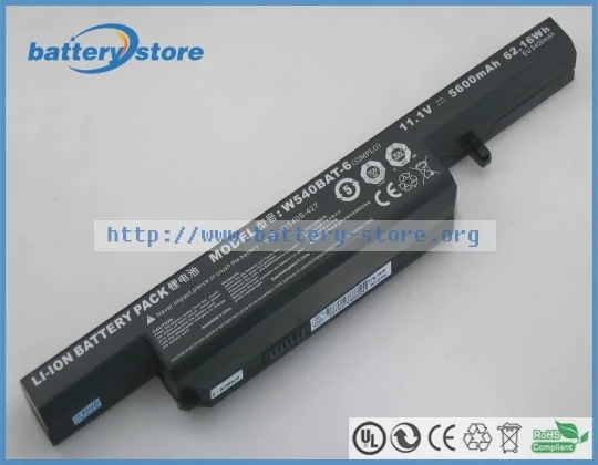 Новые оригинальные аккумуляторы для ноутбуков 6-87-W540S-4271 W155U W550SU1 11 1 В 6 ячеек |
