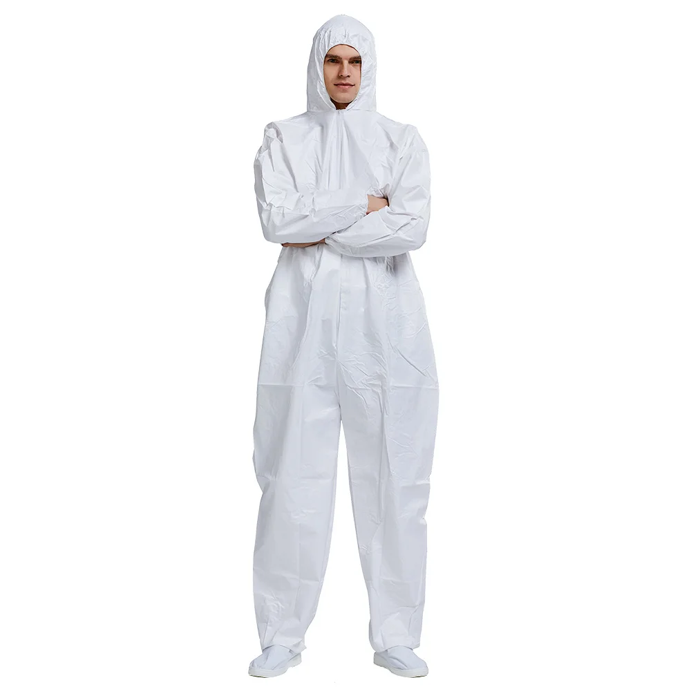 Disposable PP and PE Coveralls/Workwear Overall/Protective Clothing |